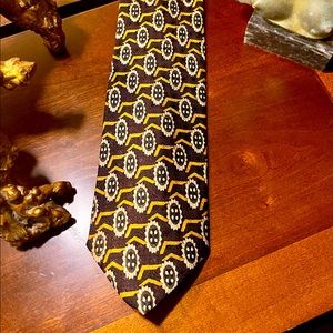 Mens XMI Vintage Silk Tie